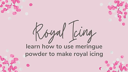 Recipe:  Royal Icing